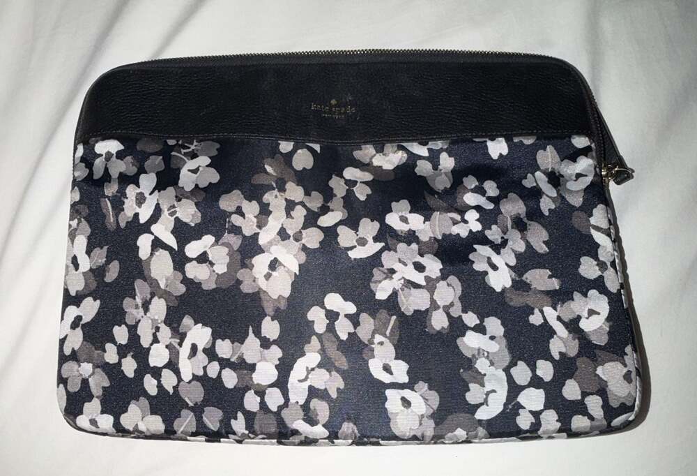 Kate Spade Grove Street Floral Laptop Sleeve Zip Case